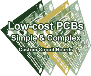 low cost PCBs